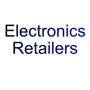Electronics retailers (Currys, PC World or second-hand electronics)